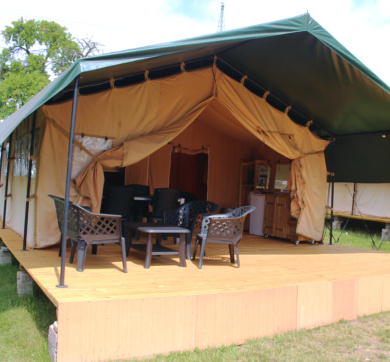 Safari tents